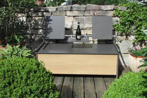 AA20 Bank mit geteilter Lehne