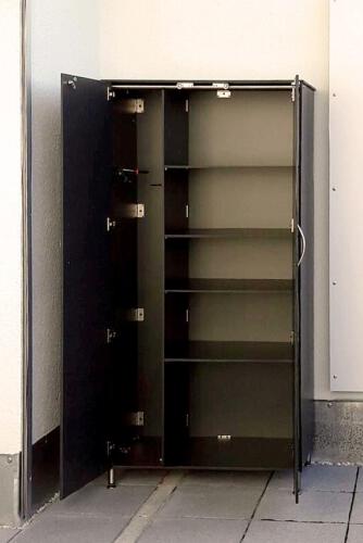 BB35 Balkonschrank 2-türig, geöffnet