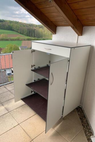 BB60 Highboard 2-türig, mit Schublade