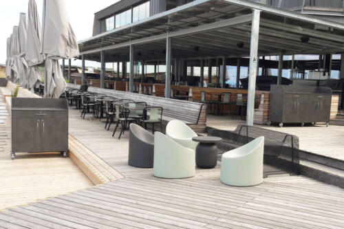 CA40 HPL Sericestationen unterschiedlicher Größe