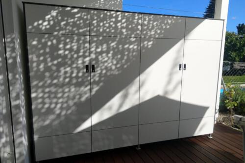 LA10 Terrassenschrank 4-türig
