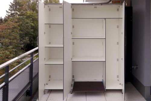 LB50 HPL-Terrassenschrank für Dachterrasse